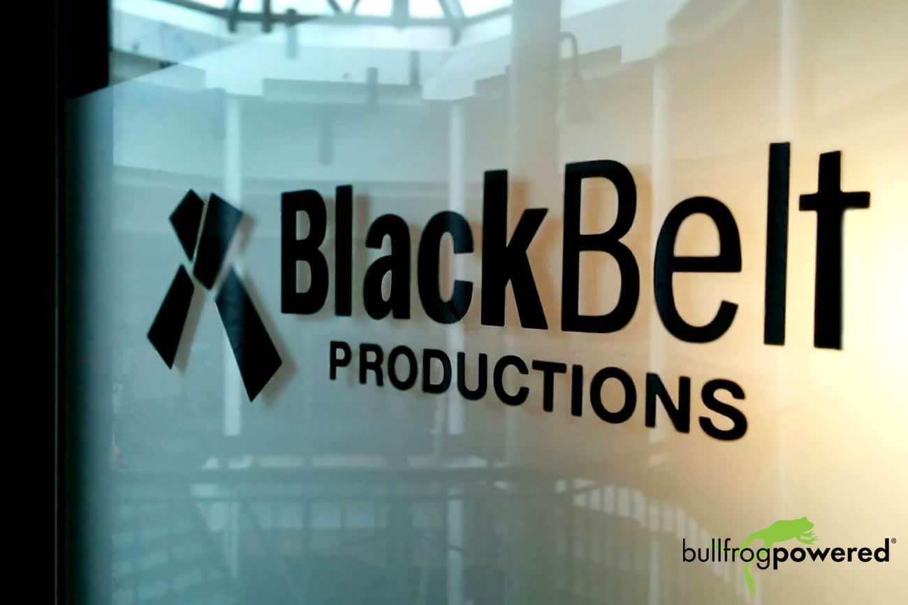 Black Belt Productions office in Toronto Ontario