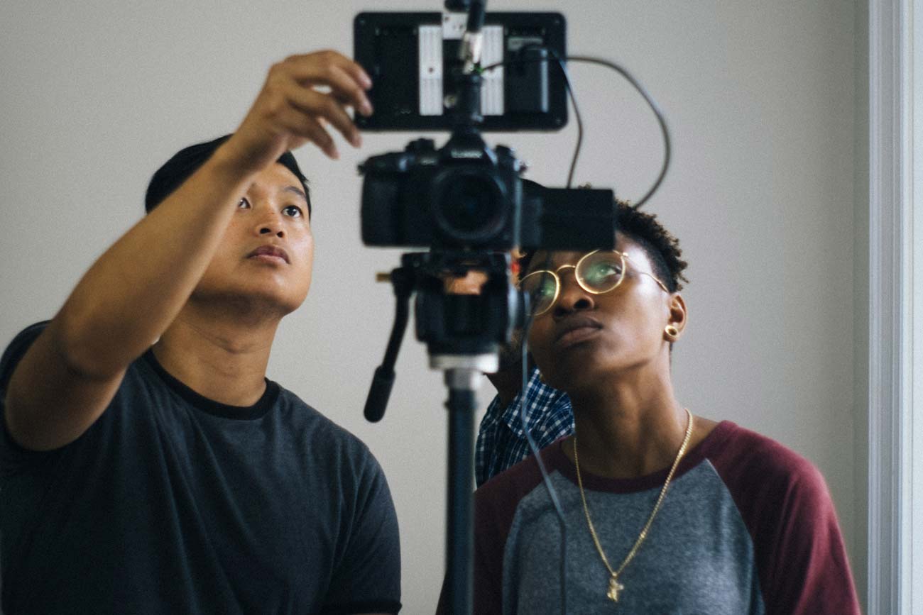 Video production and mentorship with video camera