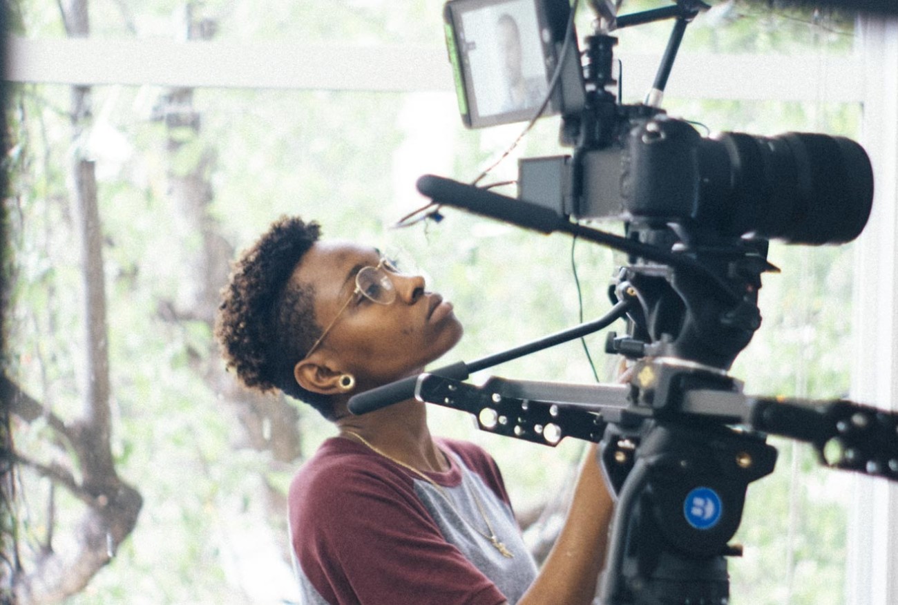 video production in toronto, with camera and lens